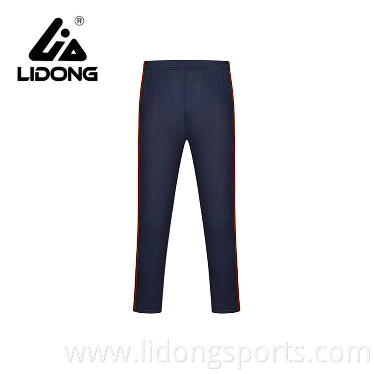 custom wholesale casual men's sports polyester track pants new design